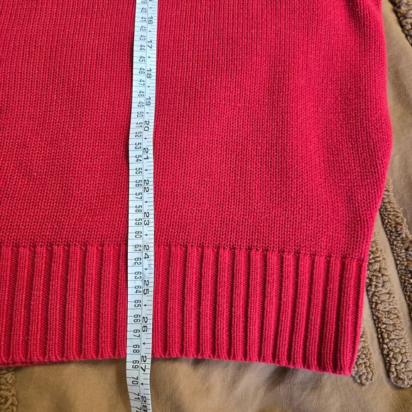 Polo Ralph Lauren Men Vtg 90s Y2K Preppy Classic Crew Neck Heavy Knit Sweater L - Picture 11 of 11